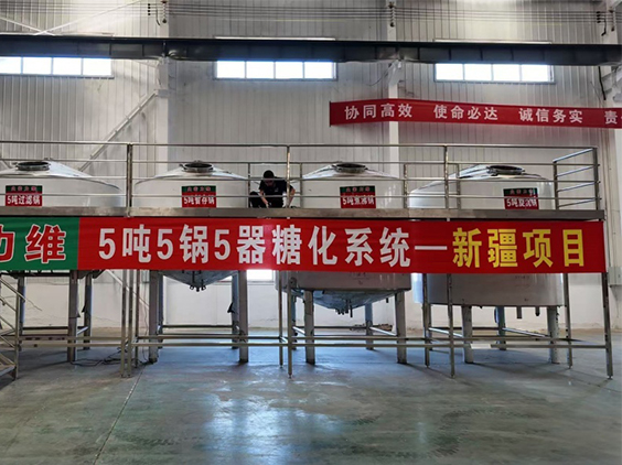 惠东精酿啤酒设备厂—5吨精酿啤酒设备—新疆项目